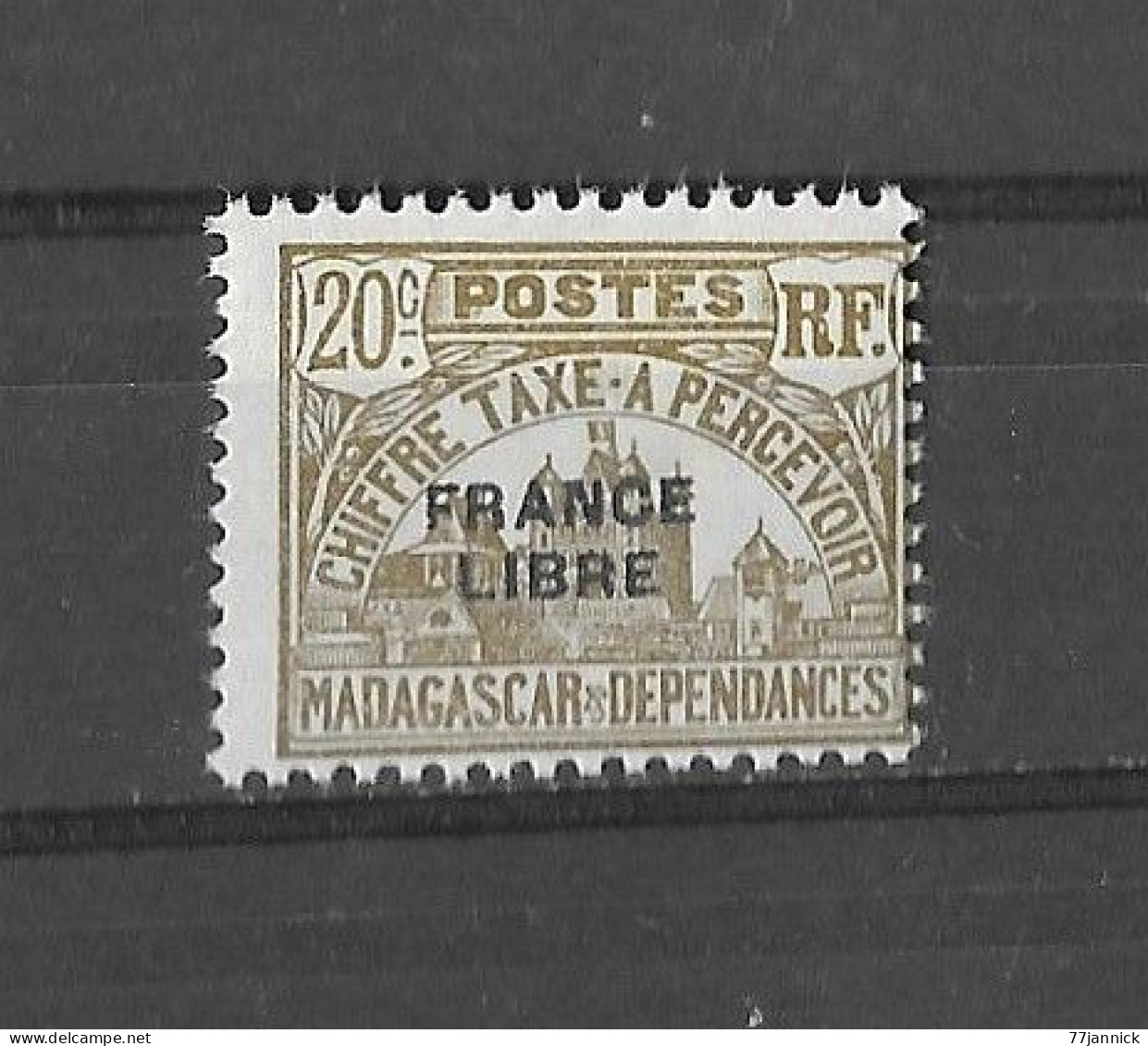 TIMBRE TAXE N° 21  NEUF** - Postage Due