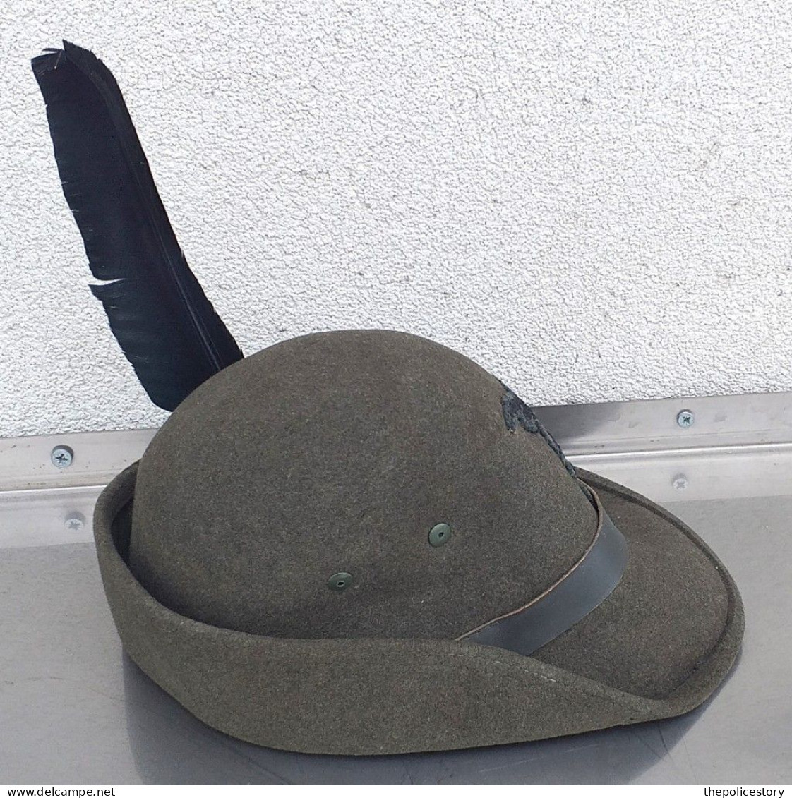 Cappello Alpini E.I. 5° Rgt Artiglieria da Montagna  anni '60 originale completo
