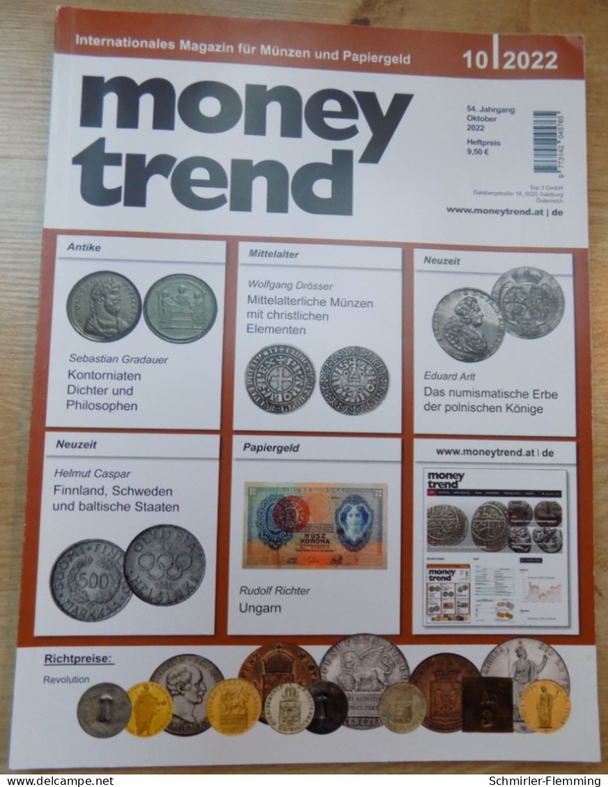 Money Trend 10/2022 Bewertungskatalog Münzen Der Revolution, 128 Seiten - Livres & Logiciels