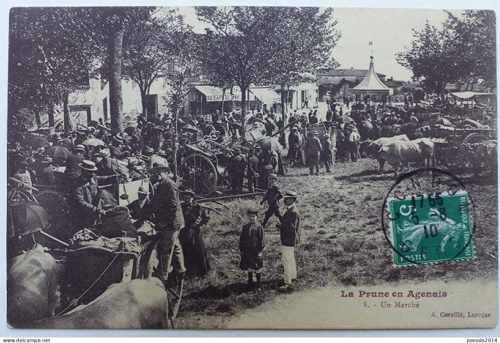 Laroque Timbault, La Prune En Agenais, Un Marché - Laroque Timbault