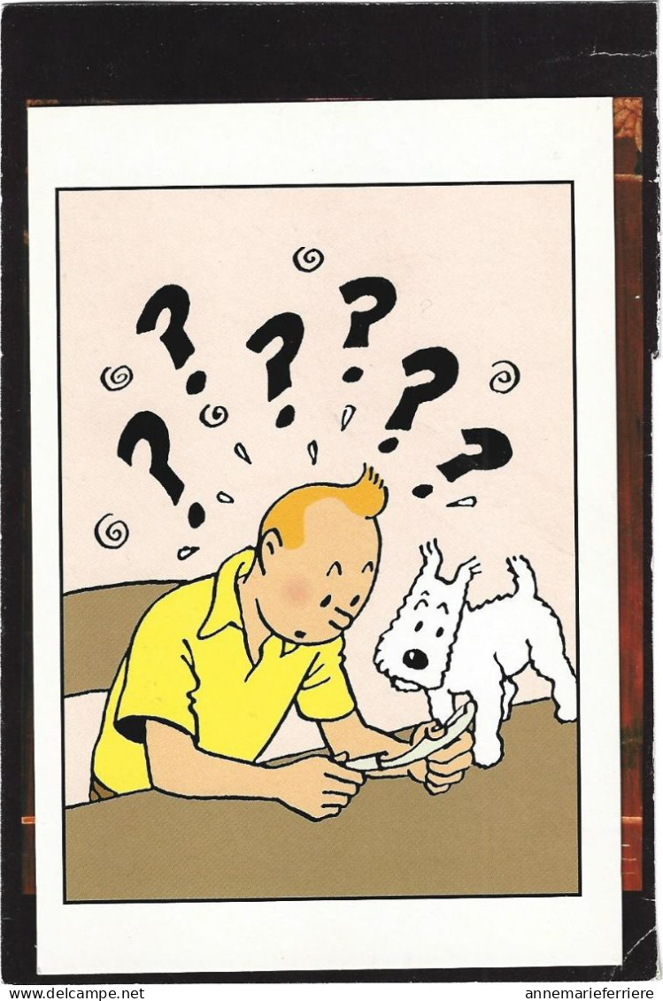 ILLUSTRATION SIGNE - Tintin Et Milou - Hergé N°017 - Hergé