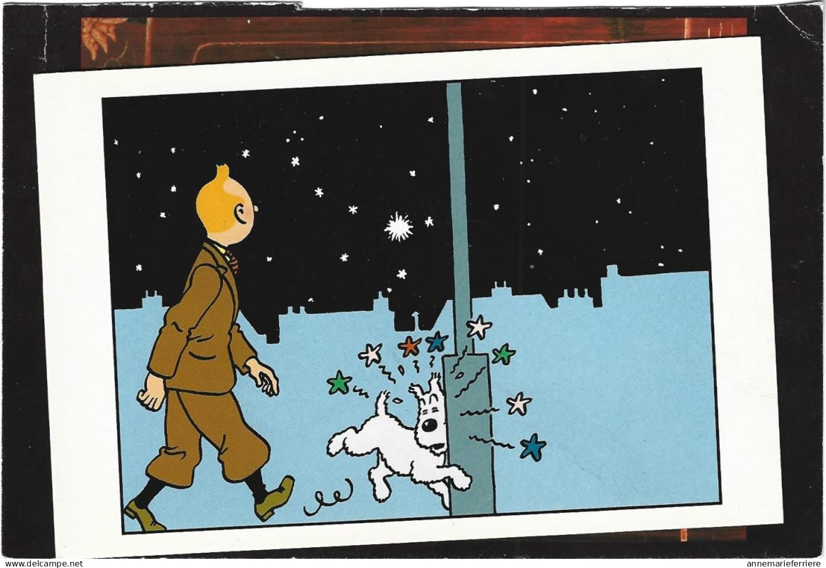 ILLUSTRATION SIGNE - Tintin Et Milou - Hergé N°035 - Hergé