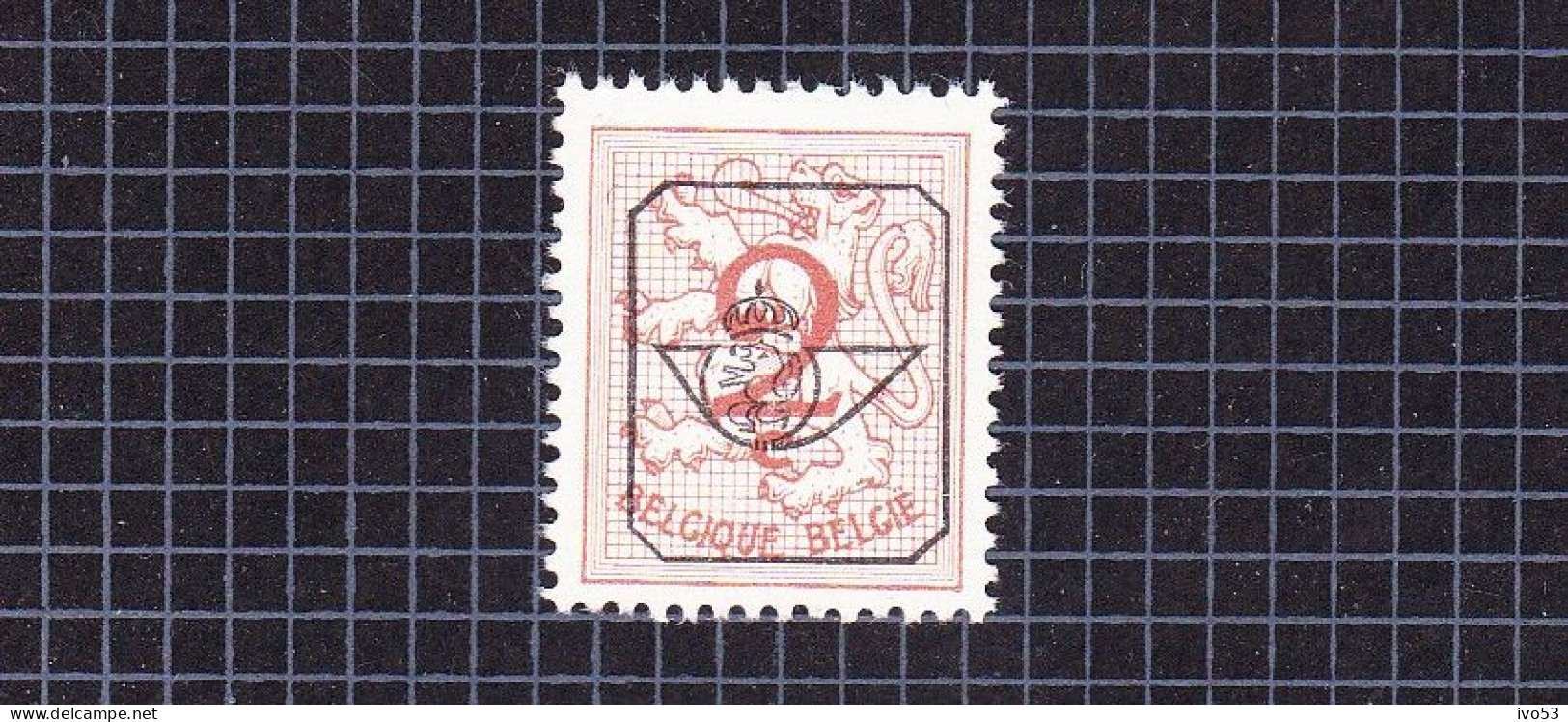 1967 Nr PRE780-P1** Zonder Scharnier:dof Papier.Heraldieke Leeuw:2c.Opdruk Type G. - Typografisch 1951-80 (Cijfer Op Leeuw)