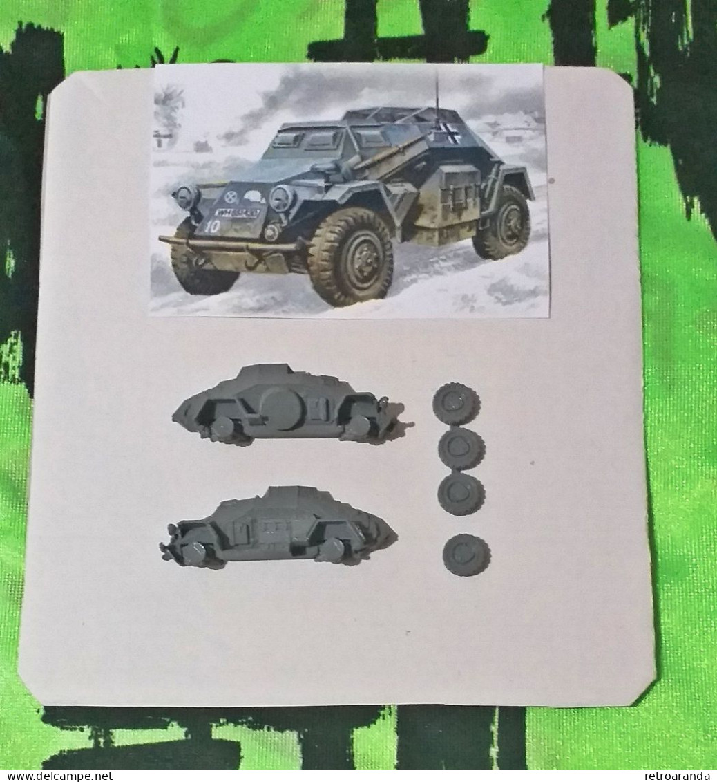 Kit Maqueta Para Montar Y Pintar - Vehículo Militar - Sd-Kfz 260 . WWII. - Militaire Voertuigen