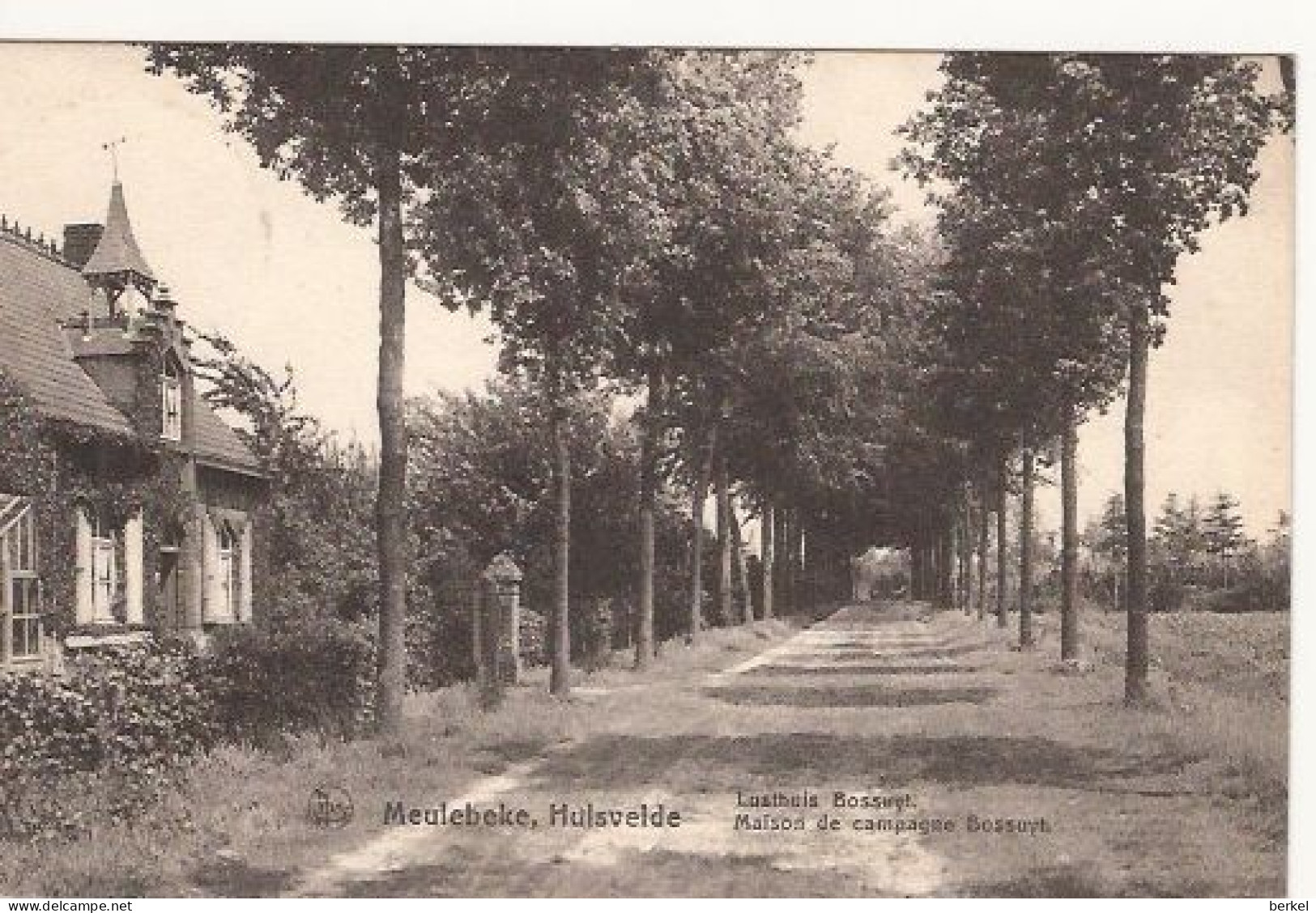 MEULEBEKE HUISVELDE DUITSE STEMPEL 1915   Nr 902 D1 - Meulebeke