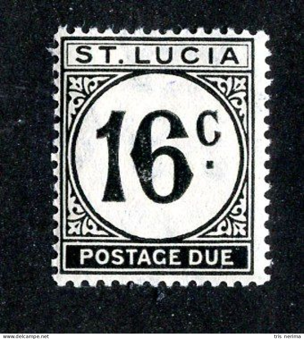 7971 BCXX 1949 St Lucia Scott # J10a MNH** (offers Welcome) - St.Lucie (1979-...)