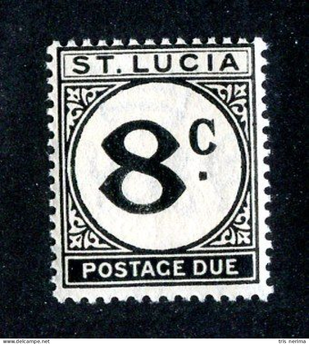 7972 BCXX 1952 St Lucia Scott # J9 MNH** (offers Welcome) - St.Lucie (1979-...)