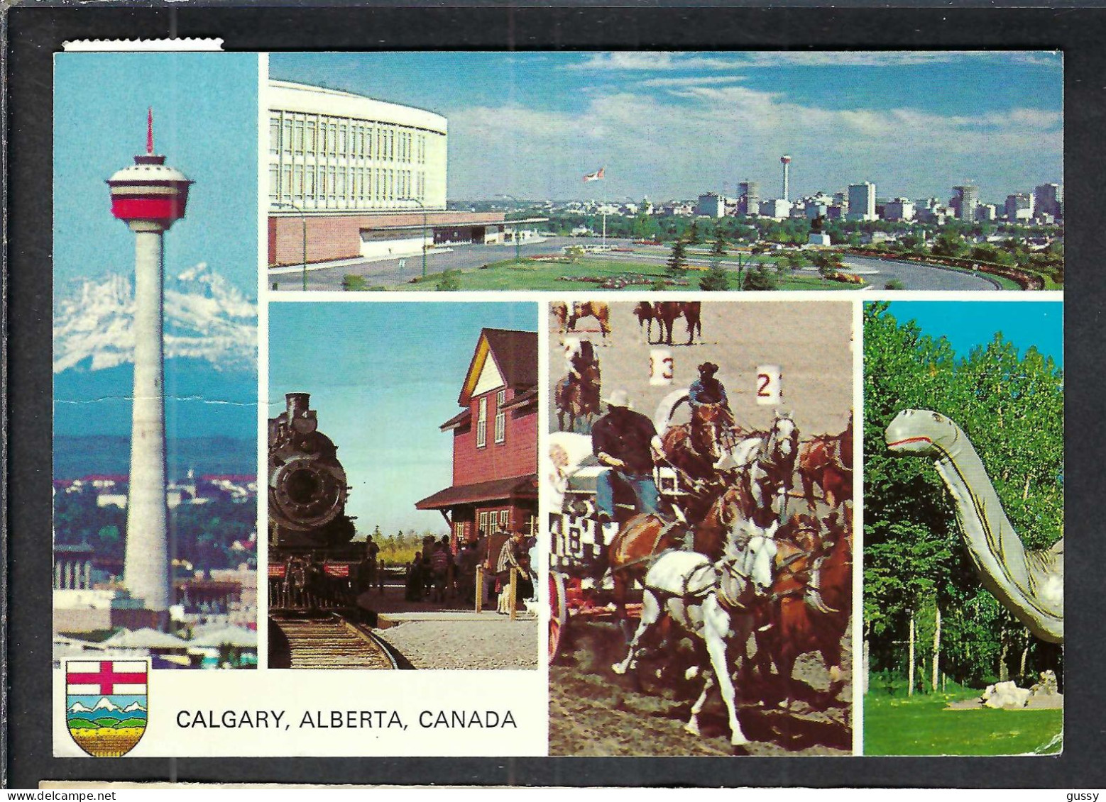 CANADA Ca.1977: CP P.A. De CALGARY Pour FERREYRES (VD, Suisse) - Storia Postale