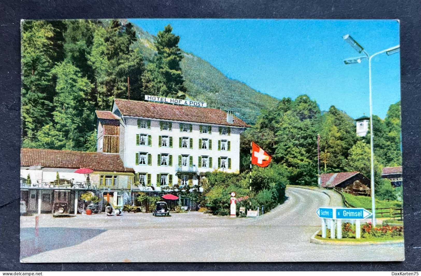 Hotel Hof Und Post Innertkirchen. (Kt. Bern) Kreuzungspunkt Susten-Grimsel - Innertkirchen