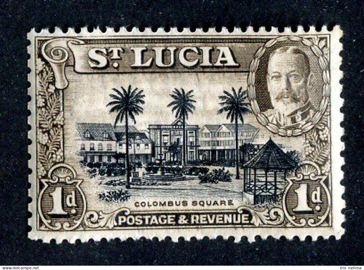 7981 BCXX 1936 St Lucia Scott # 96a P.13x12 MNH** (offers Welcome) - St.Lucie (1979-...)