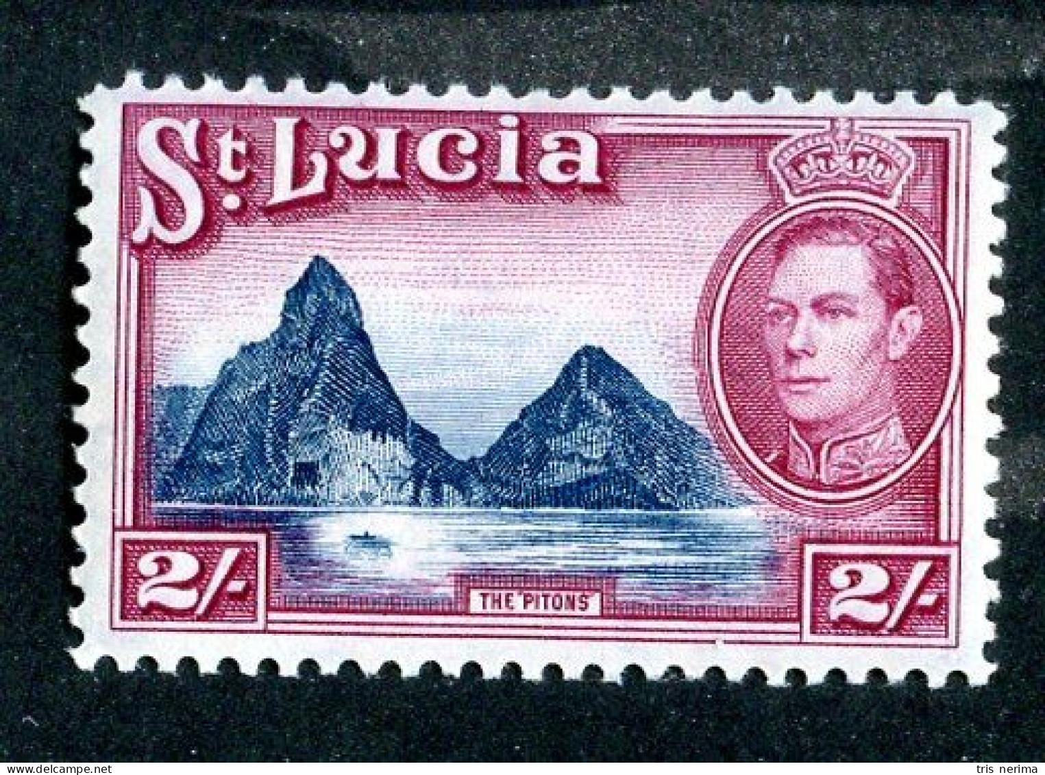 7985 BCXX 1948 St Lucia Scott # 122 MNH** (offers Welcome) - St.Lucie (1979-...)