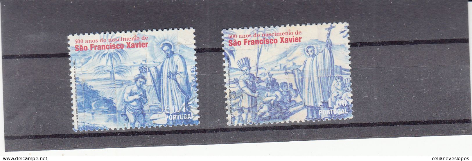 Portugal, (91), S. Francisco Xavier, 2006, Mundifil Nº 3391 A 3392 Used - Used Stamps