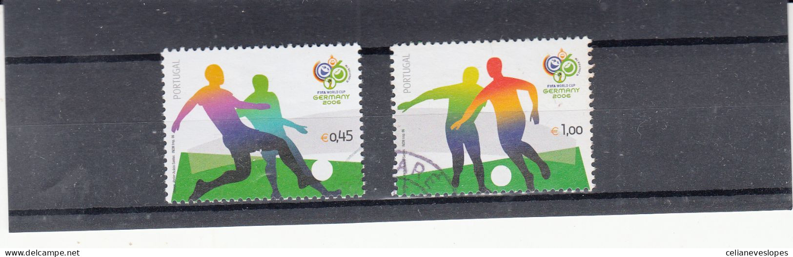 Portugal, (94), FIFA Alemanha, 2006, Mundifil Nº 3411 A 3412 Used - Usati