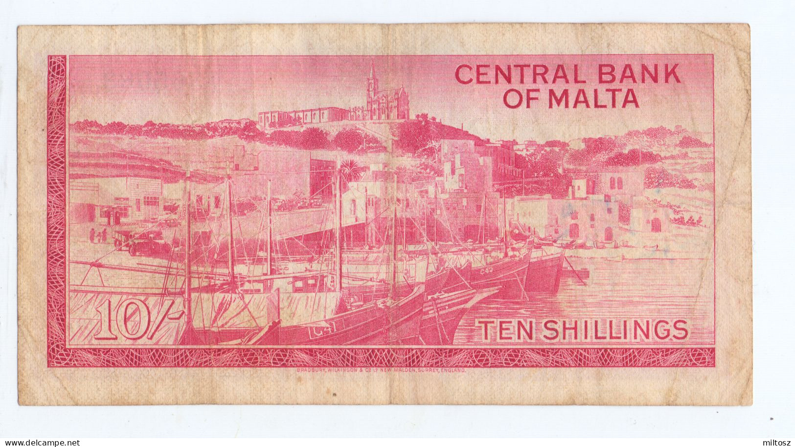 Malta 10 Shillings 1967 - Malta