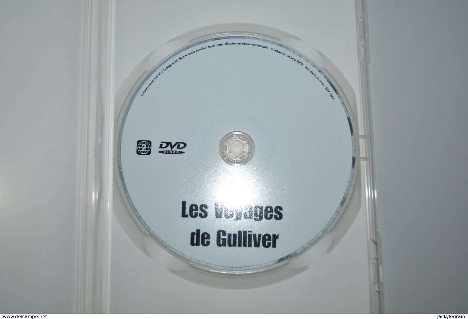 DVD Voyages Gulliver Langues Anglais/français Bon état Vente En Belgique Uniquement Envoi Bpost 3 € - Animatie