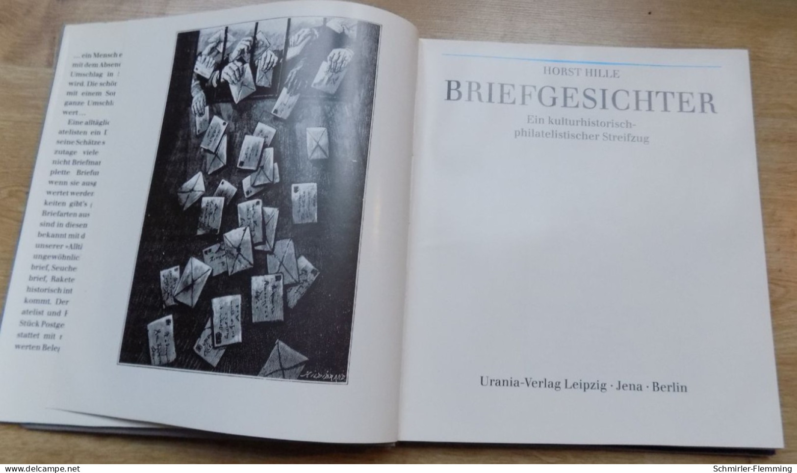 Horst Hille BRIEFGESICHTER, Buch Mit 176 Seiten, Ein Kulturhistorisch-philatelistischer Streifzug, Viele Abbild... !!!! - Handboeken