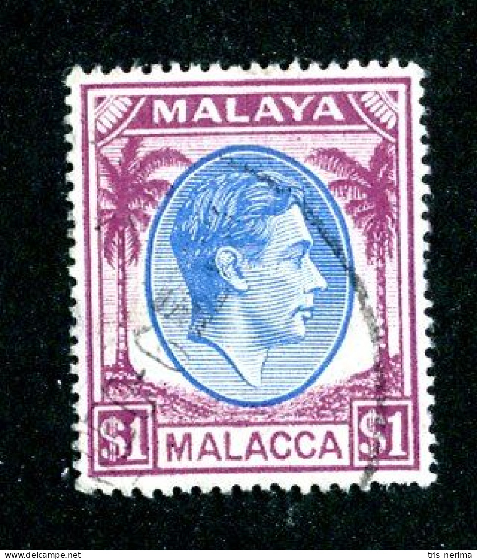 8014 BCXX 1949 Malaysia Scott # 15 Used (offers Welcome) - Malacca