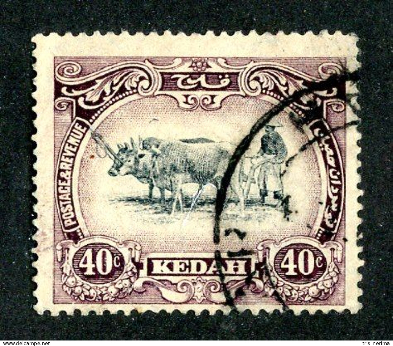 8016 BCXX 1912 Malaysia Scott # 15 Used (offers Welcome) - Kedah