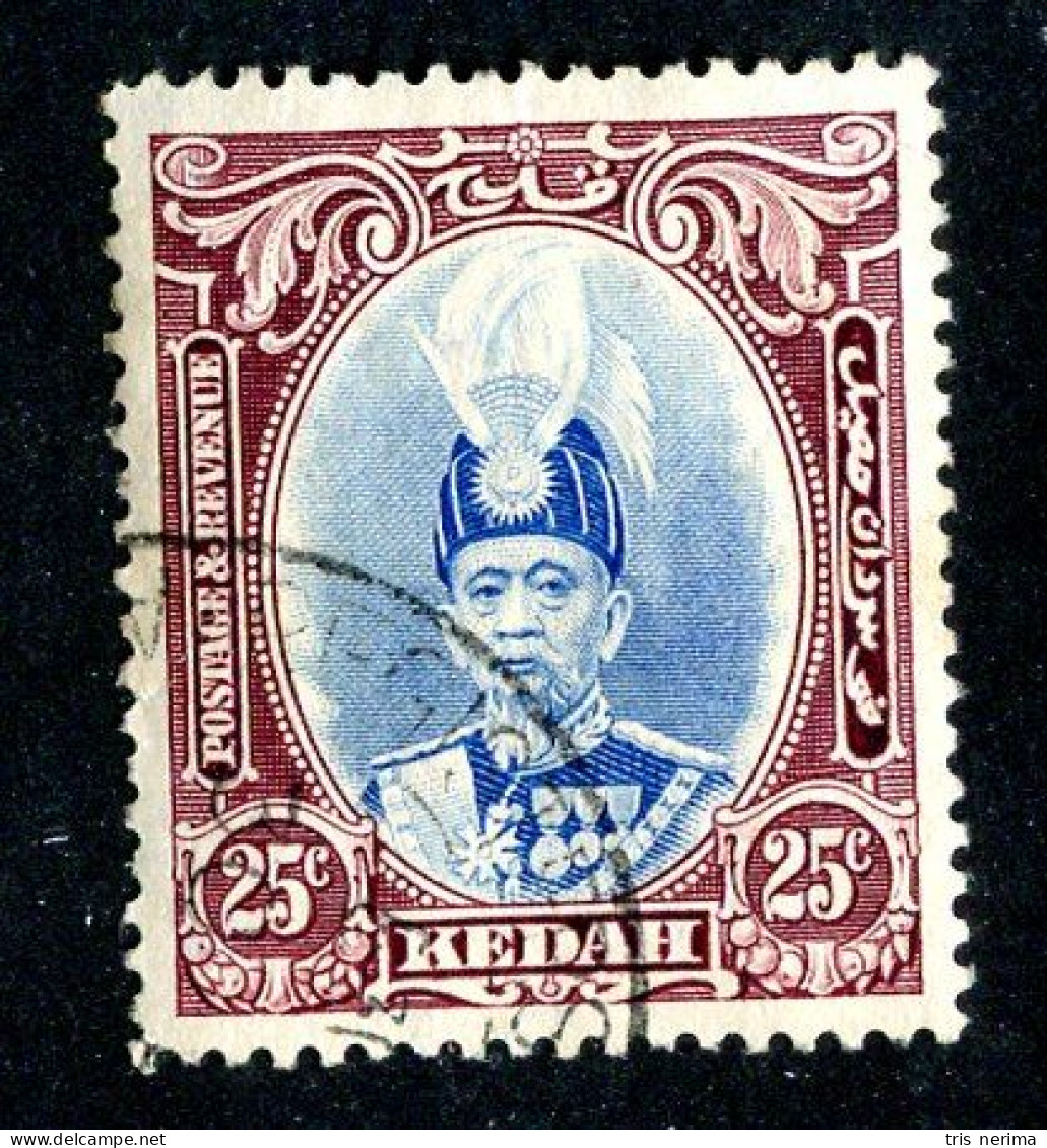 8019 BCXX 1937 Malaysia Scott # 48 Used (offers Welcome) - Kedah