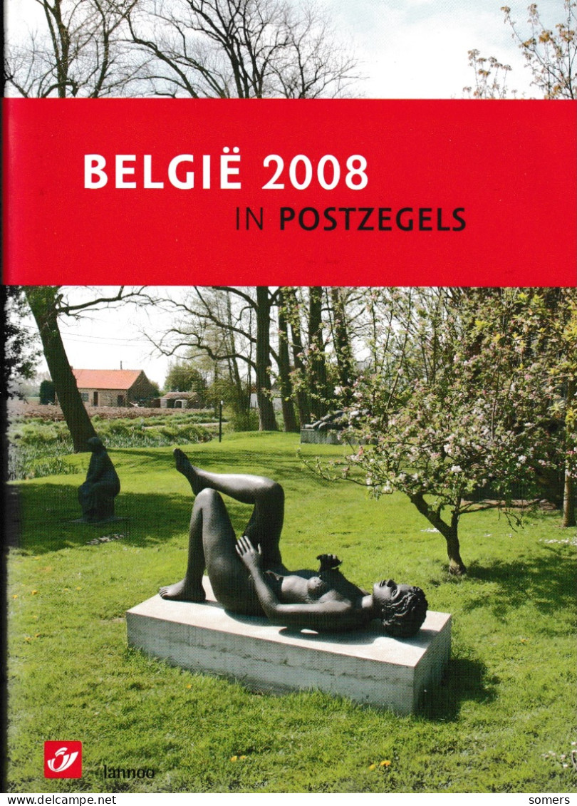 BELGIE JAARBOEK 2008 INCLUSIEF ZEGELS **  SUPER LAGE AANBIEDING - Full Years