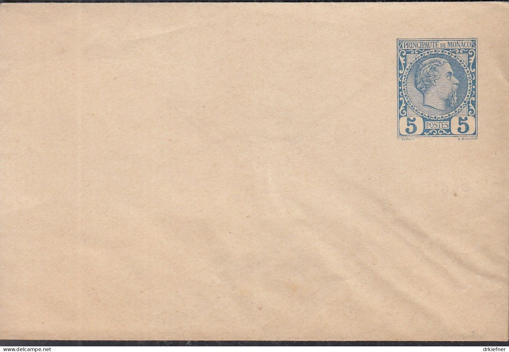 MONACO U 1, Ungebraucht, Fürst Charles III., 1886 - Enteros  Postales