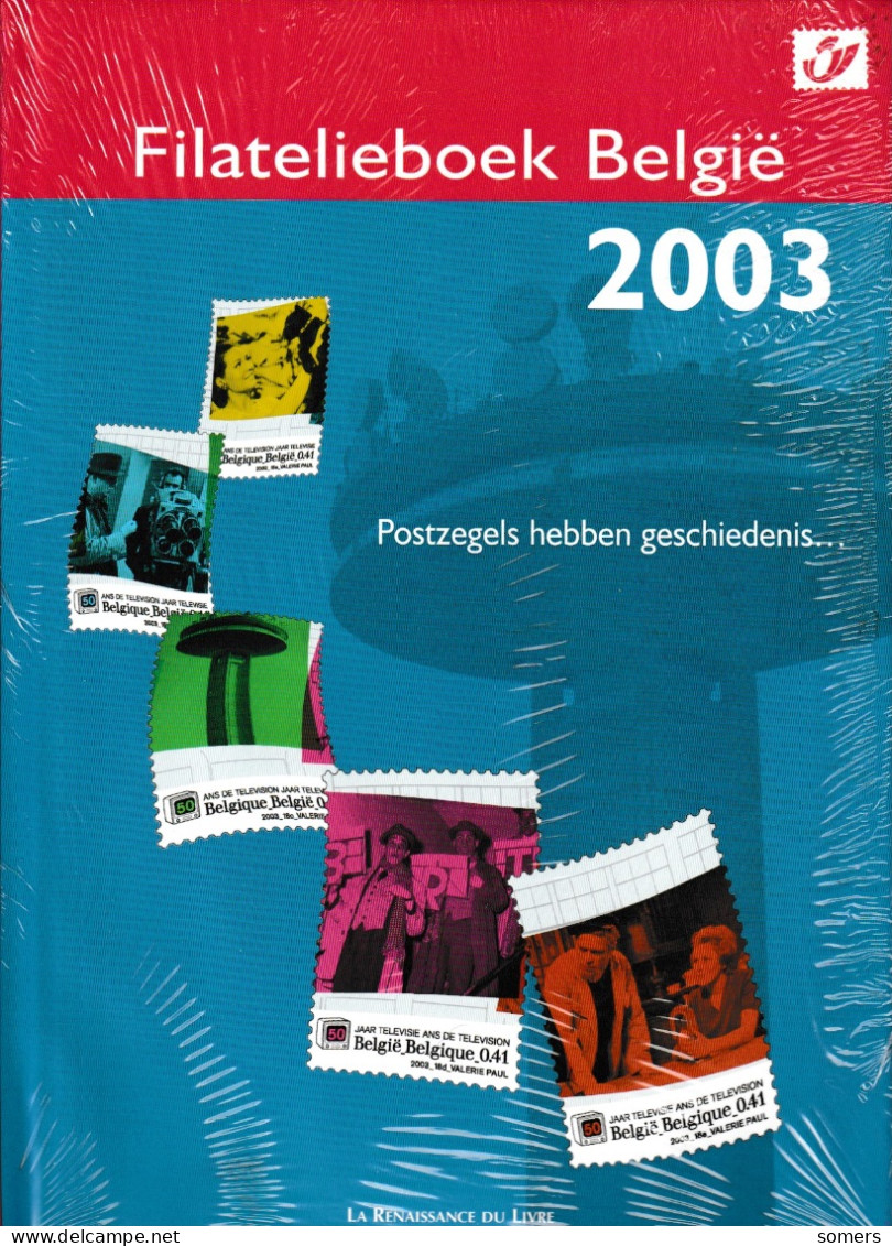 BELGIE JAARBOEK 2003 INCLUSIEF ZEGELS **  SUPER LAGE AANBIEDING - NIEUW In Verpakking - Années Complètes