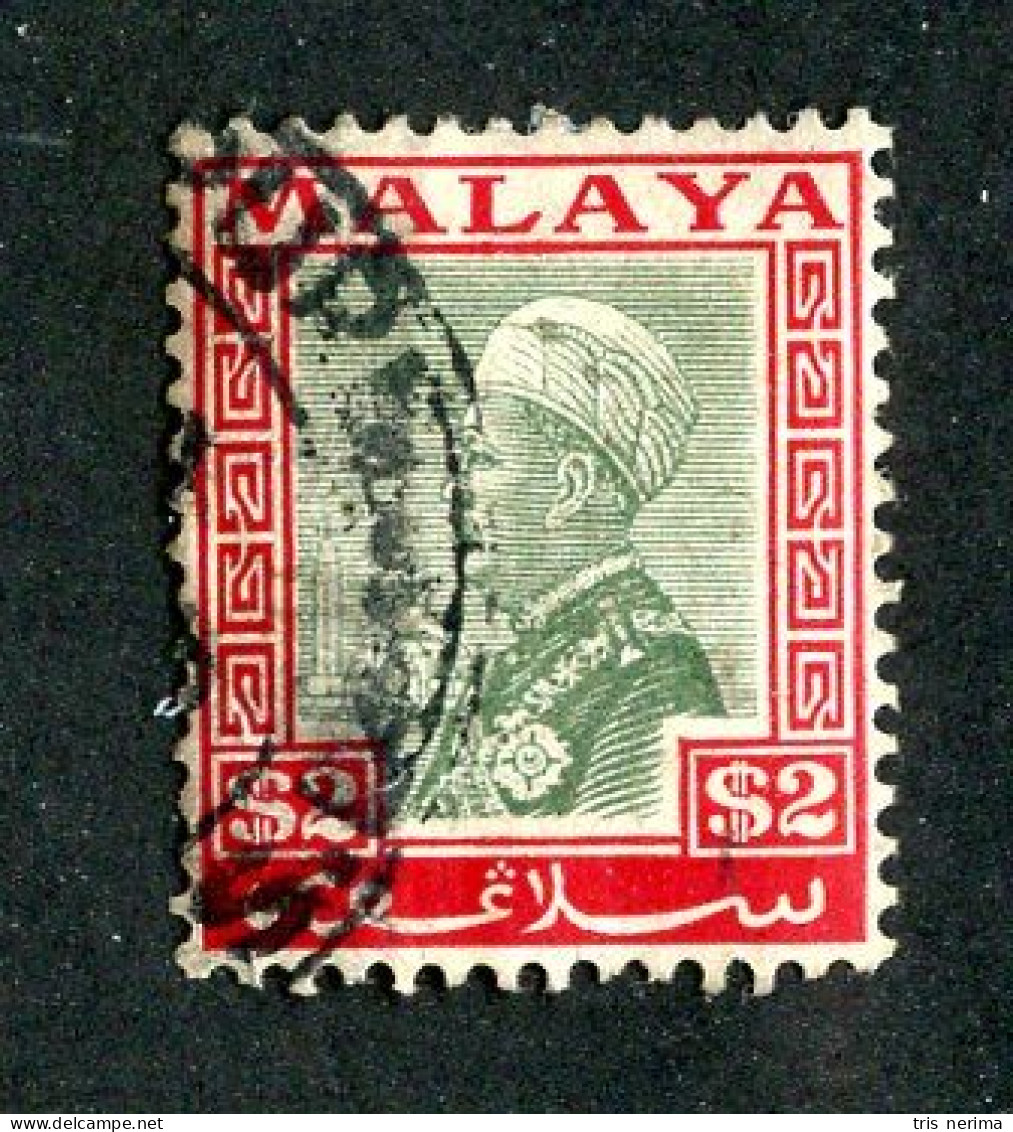 8044 BCXX 1936 Malaysia Scott # 58 Used (offers Welcome) - Selangor