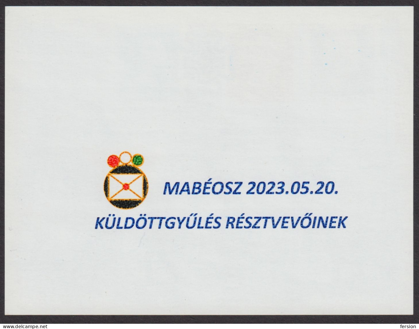 LOCOMOTIVE Trains / Stamp On Stamp BLACK PENNY Commemorative Memorial Sheet MABÉOSZ 2023 2015 Special Back Print - Feuillets Souvenir