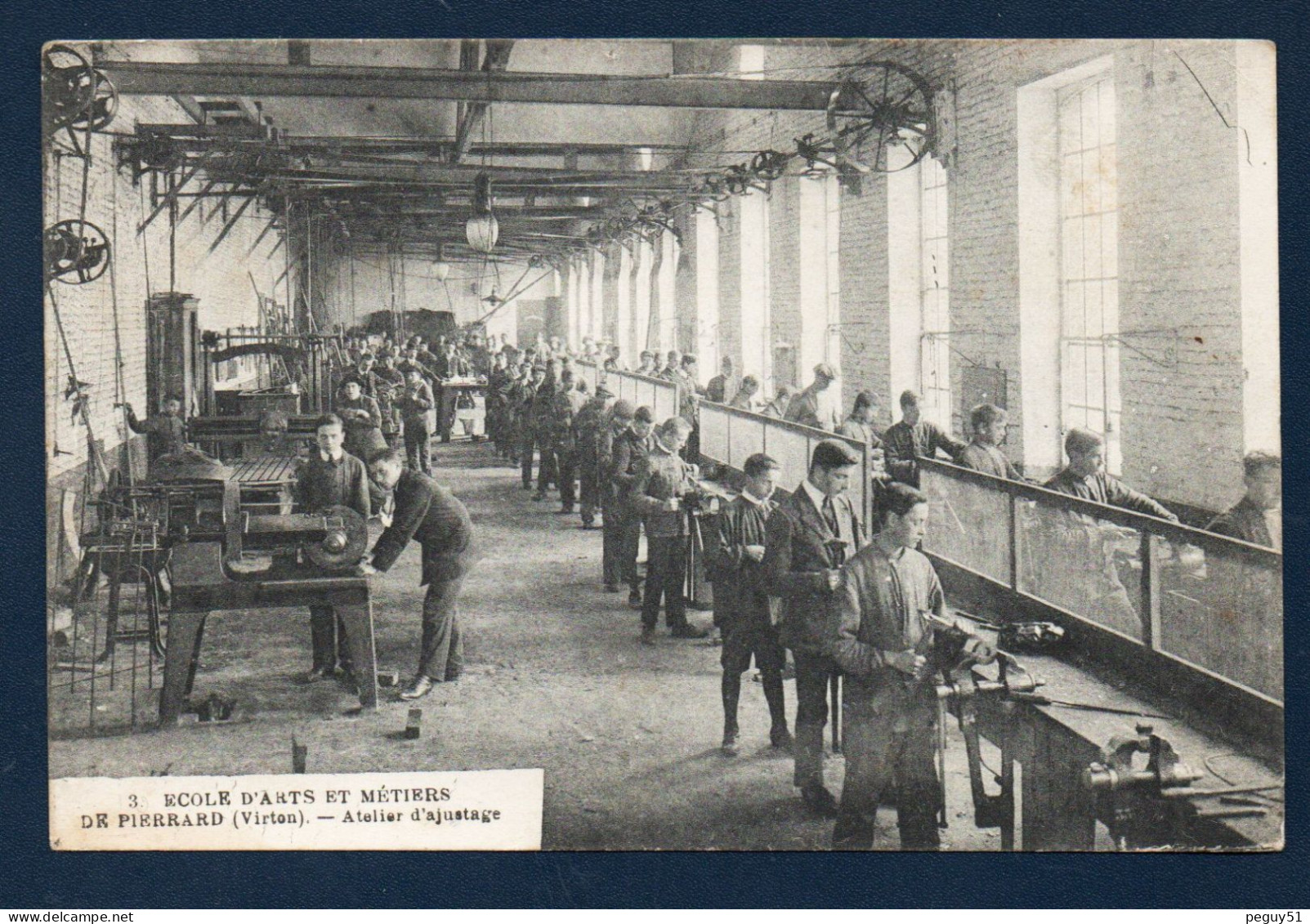 Virton. Ecole D'Arts Et Métiers De Pierrard. Atelier D' Ajustage. 1919 - Virton