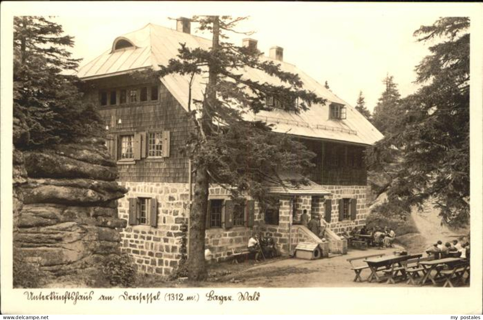 41341925 Dreisesselberg Unterkunftshaus Am Dreisessel Lager Wald Freyung - Freyung