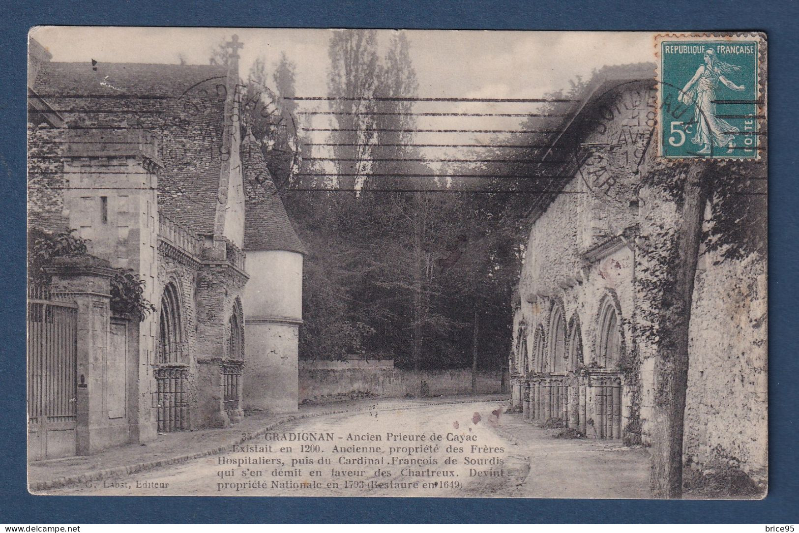 France - Carte Postale - Gradignan - Ancien Prieuré De Cayac - Gradignan