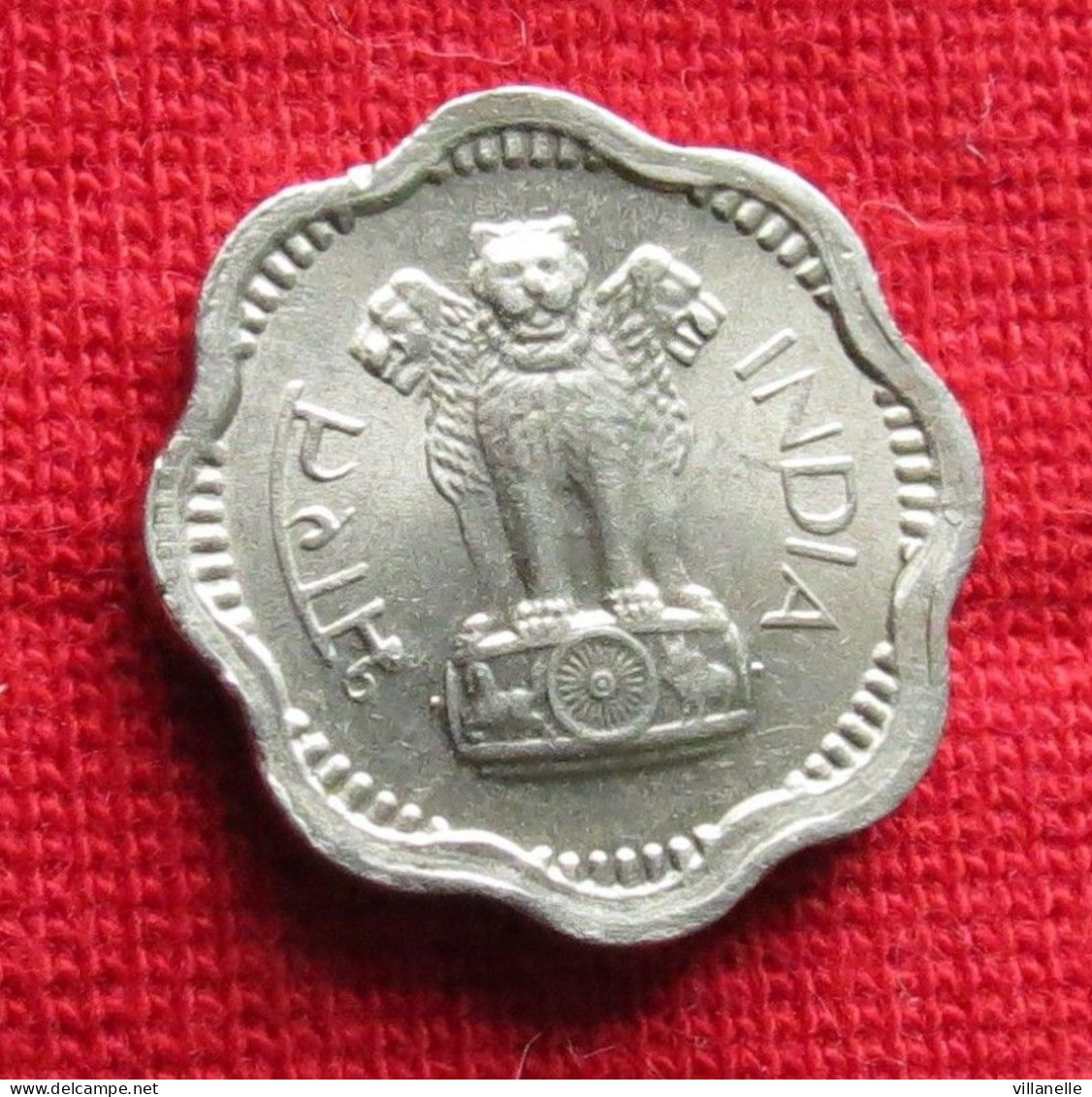 India 2 Naye Paise 1958 B KM# 11 *VT Mumbai Mint Inde Indien Indies Paisa - Inde