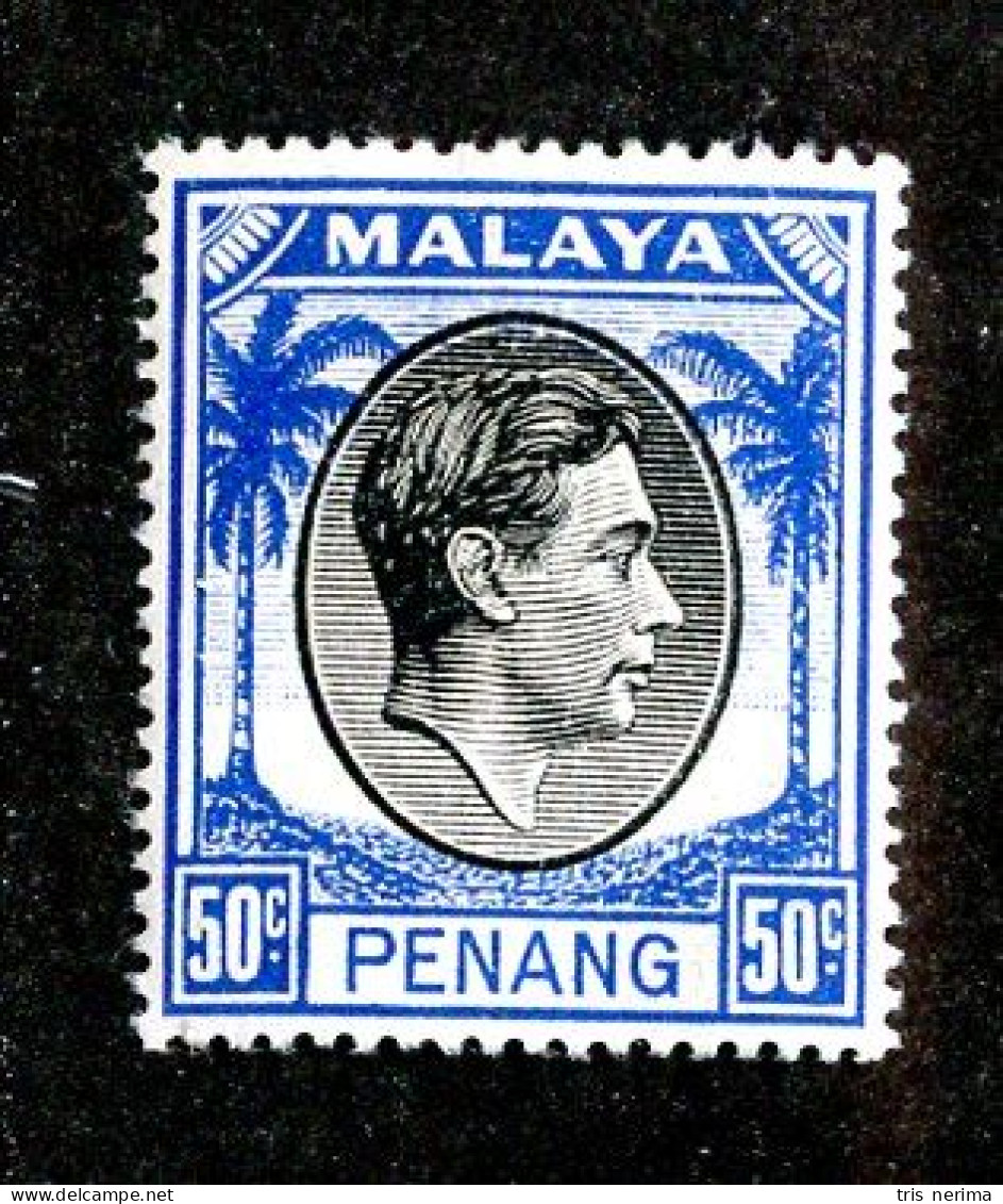 8058 BCXX 1949 Malaysia Scott # 19 MNH** (offers Welcome) - Penang