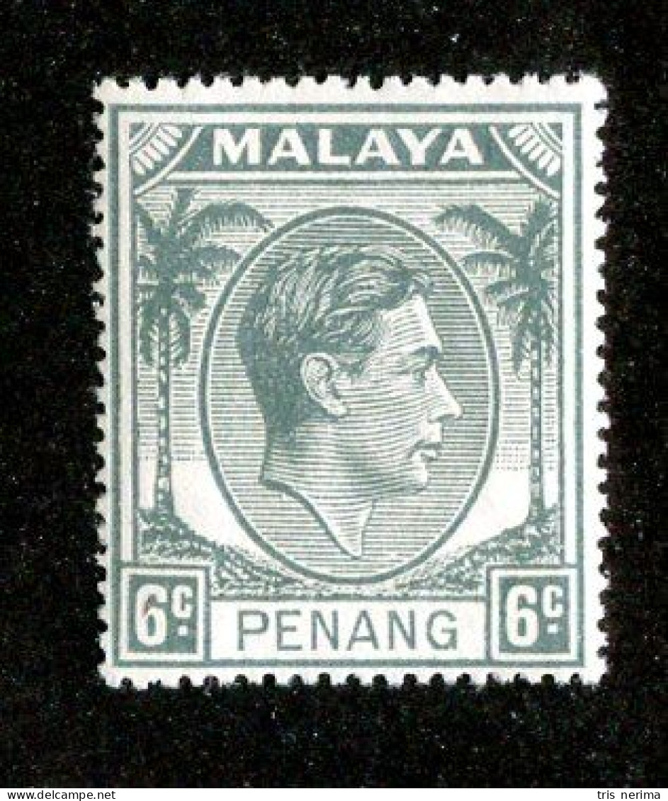 8065 BCXX 1949 Malaysia Scott # 8 MNH** (offers Welcome) - Penang