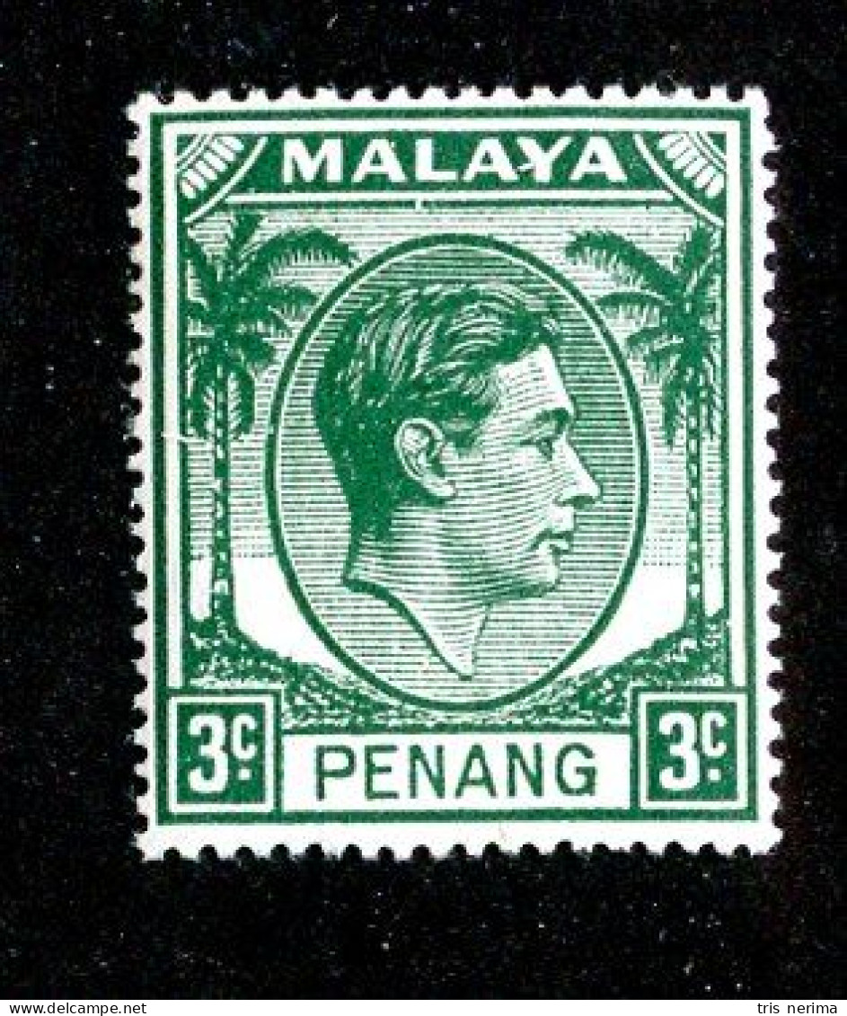 8067 BCXX 1949 Malaysia Scott # 5 MNH** (offers Welcome) - Penang