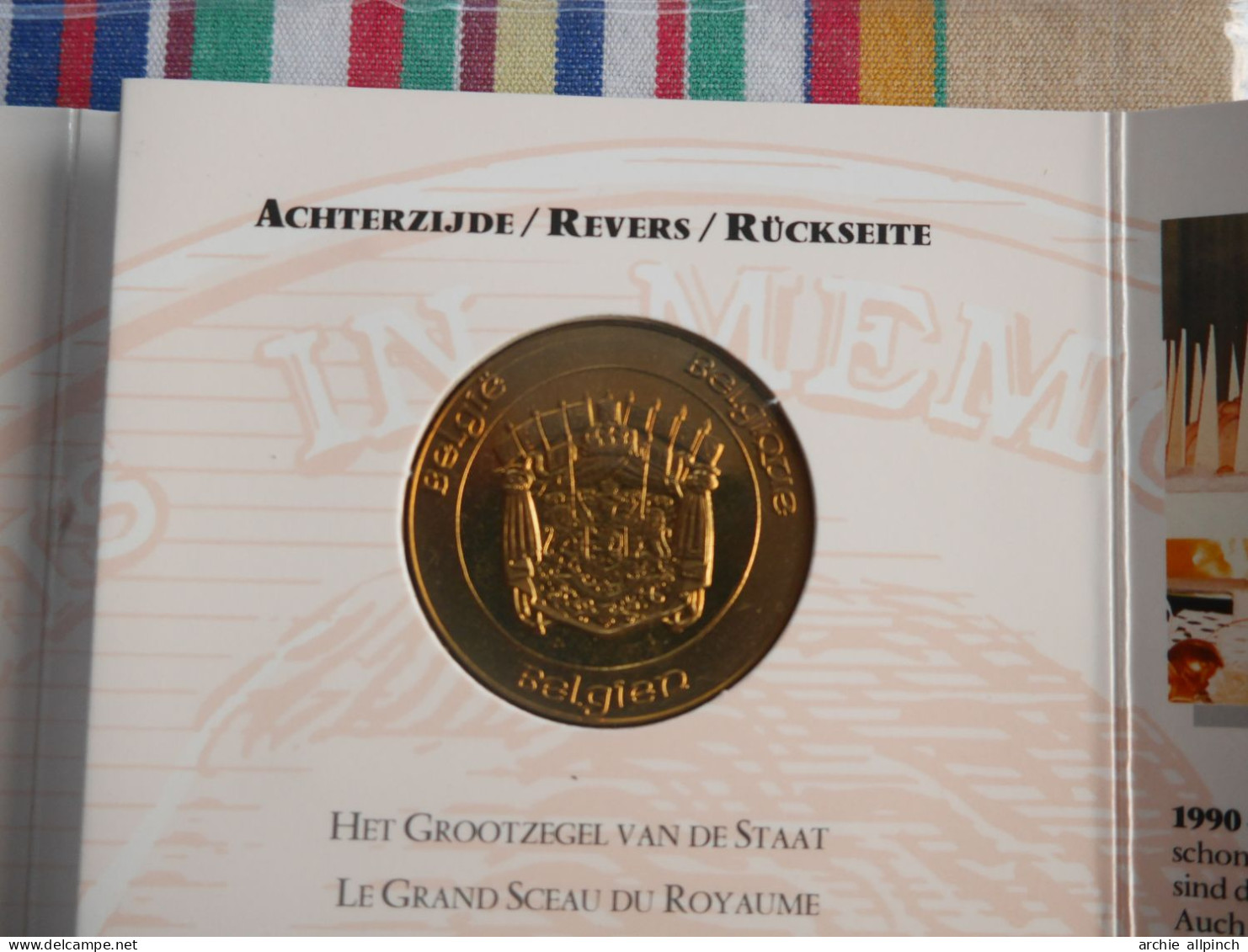 Médaille Commémorative En Bronze - Baudouin , 1930 - 1993 - Adel
