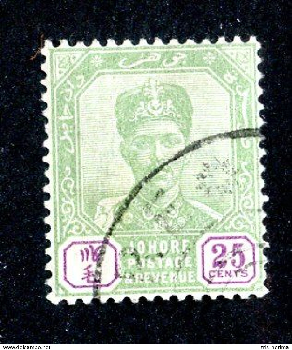 8077 BCXX 1904 Malaysia Scott # 66 Used (offers Welcome) - Johore