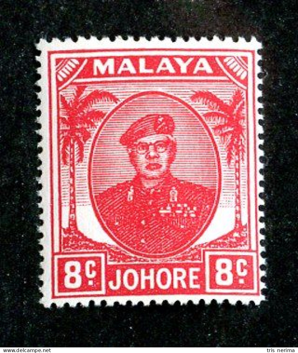 8086 BCXX 1949 Malaysia Scott # 136 MNH** (offers Welcome) - Johore