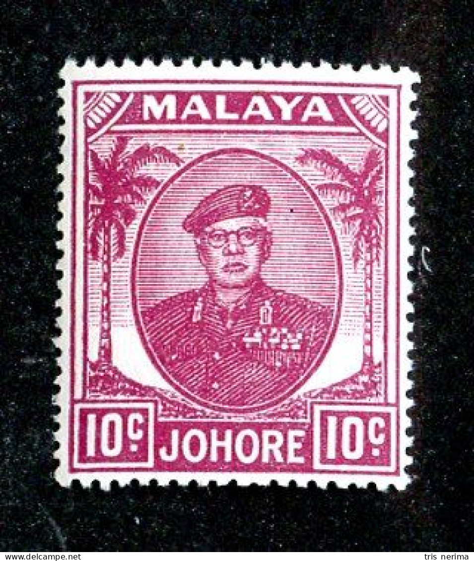 8087 BCXX 1949 Malaysia Scott # 138 MNH** (offers Welcome) - Johore