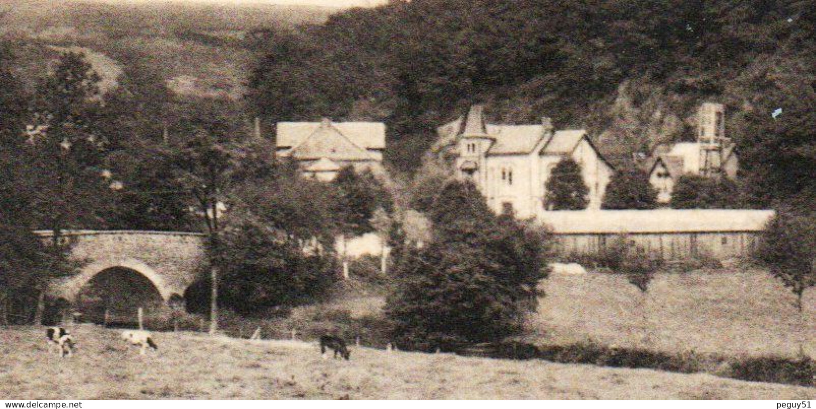 Bodange (Fauvillers). Le Pont Sur La Sûre Au Pied De La Feltz. 1938 - Fauvillers