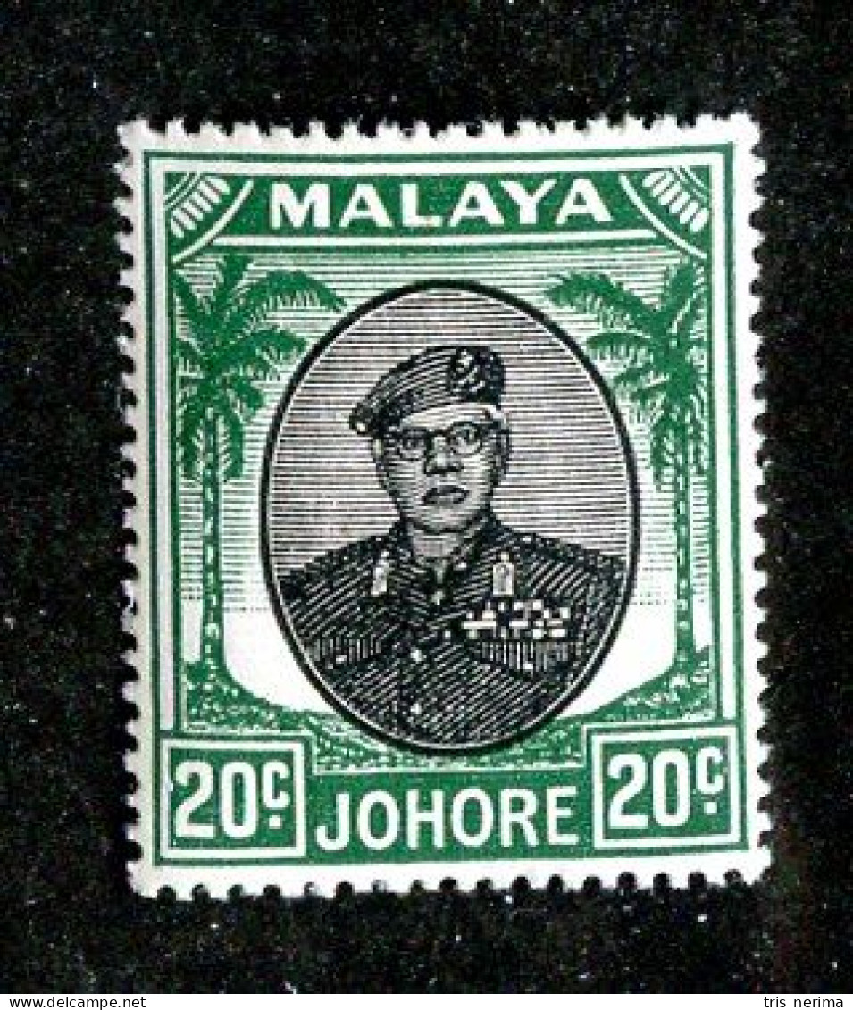 8091 BCXX 1949 Malaysia Scott # 141 MNH** (offers Welcome) - Johore