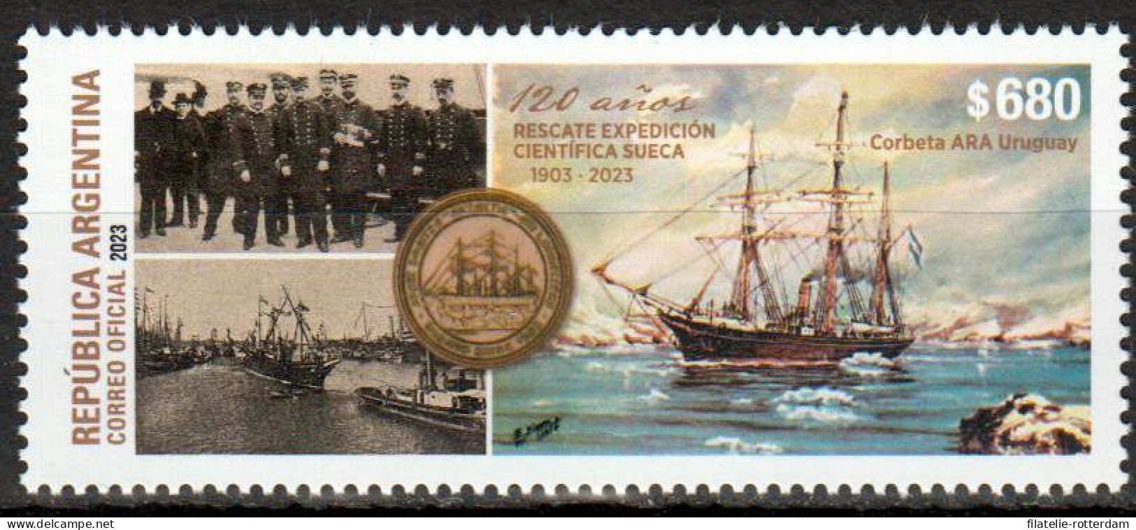 Argentina / Argentinië - Postfris / MNH - Ships, Corbeta 2023 - Nuevos