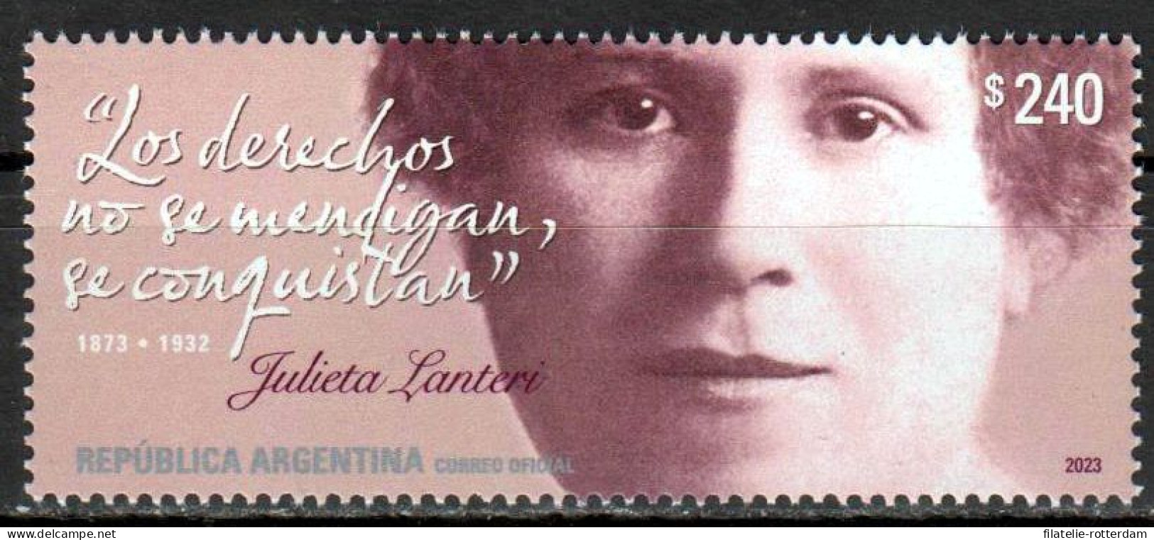 Argentina / Argentinië - Postfris / MNH - Julieta Lanteri 2023 - Unused Stamps