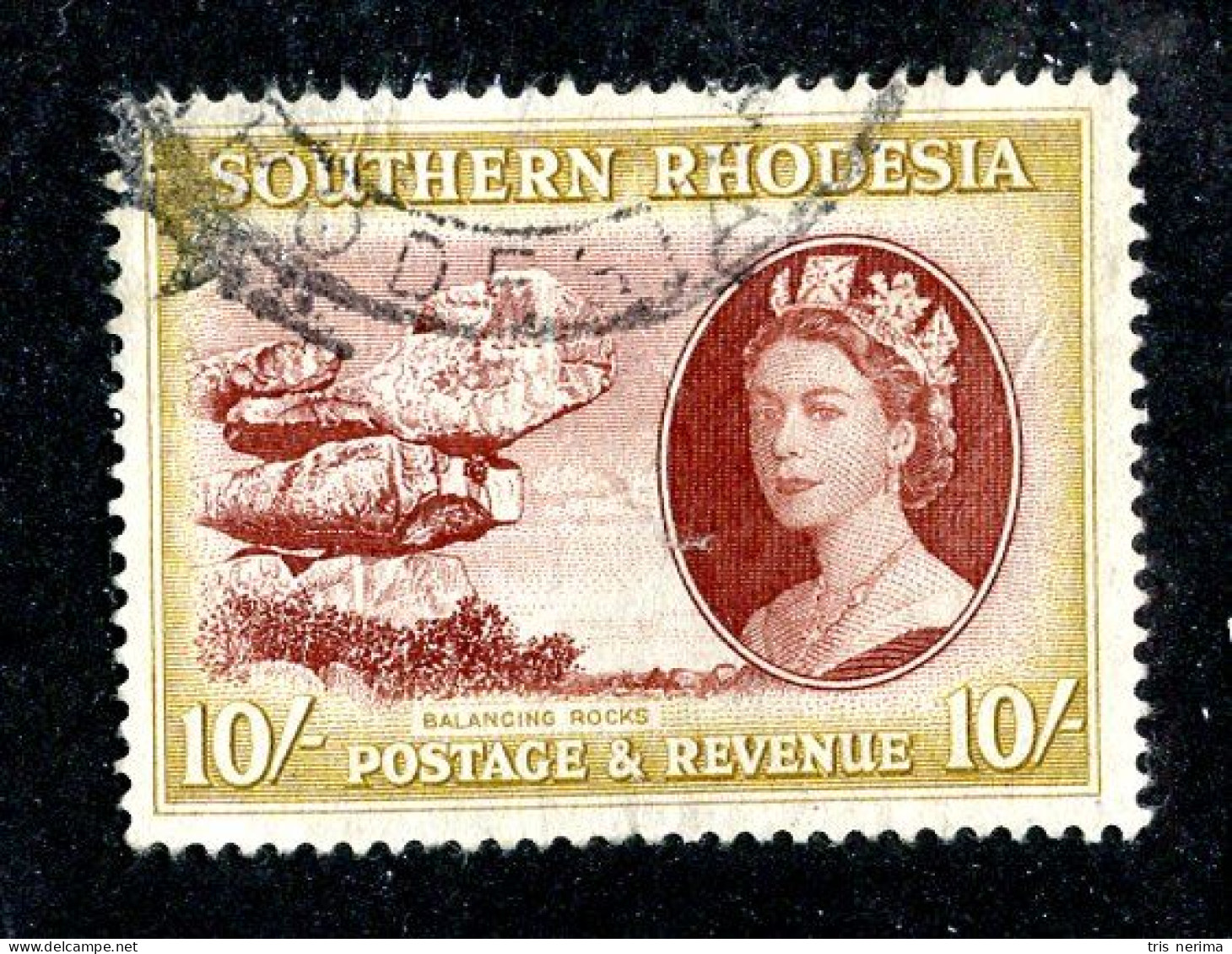 8099 BCXX 1953 Southern Rhodesia Scott # 94 Used (offers Welcome) - Zuid-Rhodesië (...-1964)