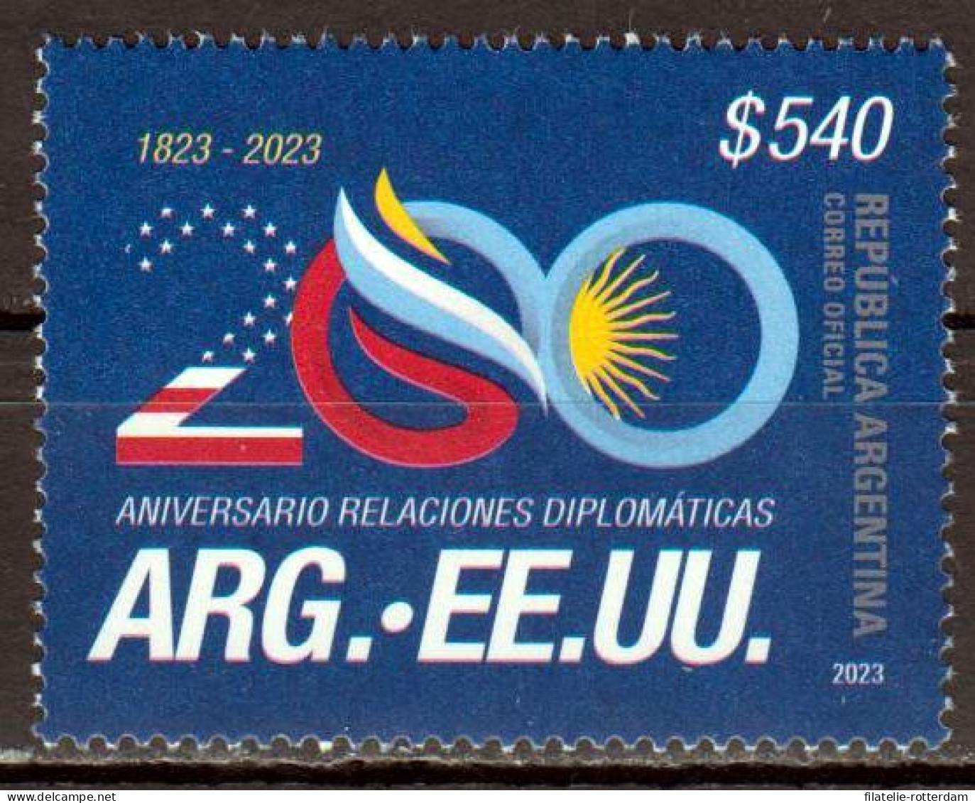 Argentina / Argentinië - Postfris / MNH - Joint Issue With USA 2023 - Unused Stamps
