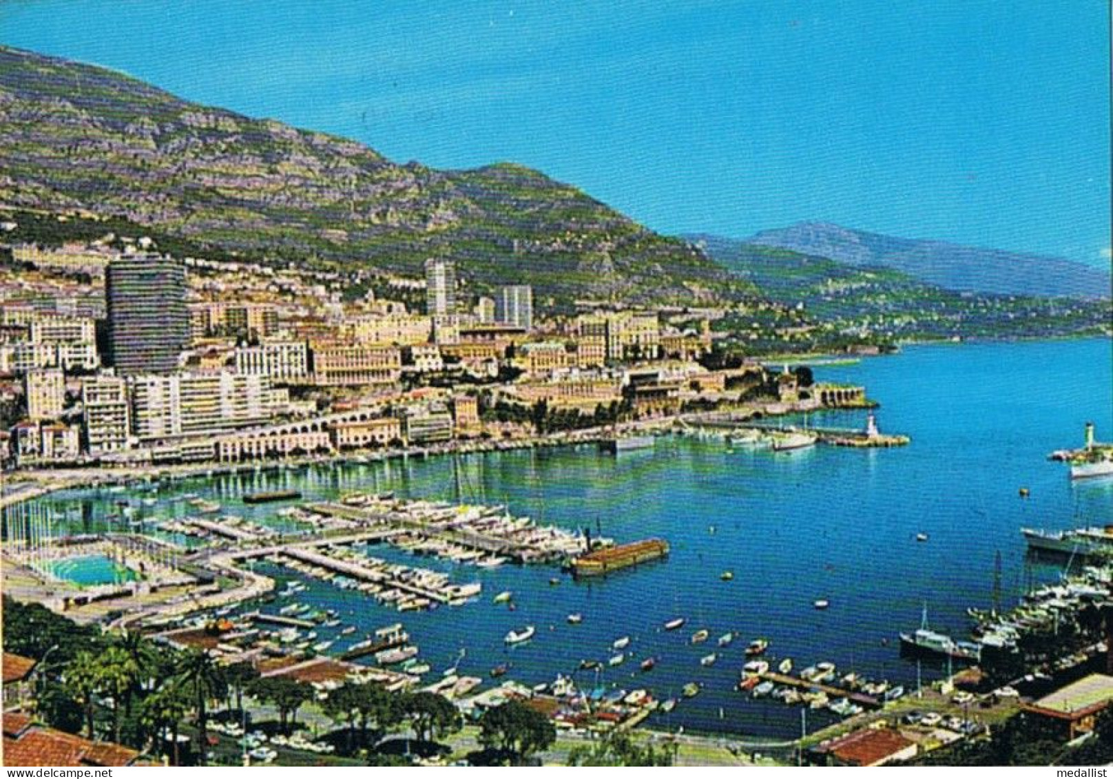 CPM..MONACO..LE PORT..LA PISCINE ET MONTE CARLO - Porto