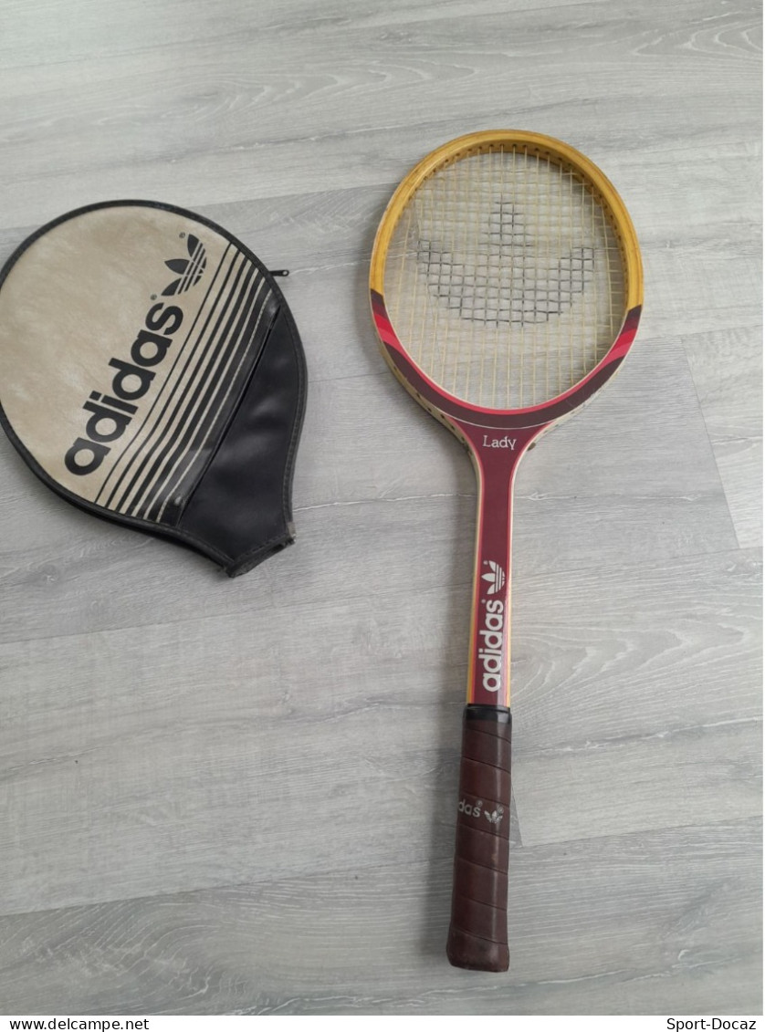 Raquette De Tennis En Bois - Andere & Zonder Classificatie