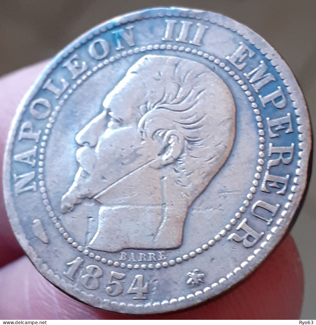 Monnaie 5 Centimes 1854 BB Napoléon III - 5 Centimes