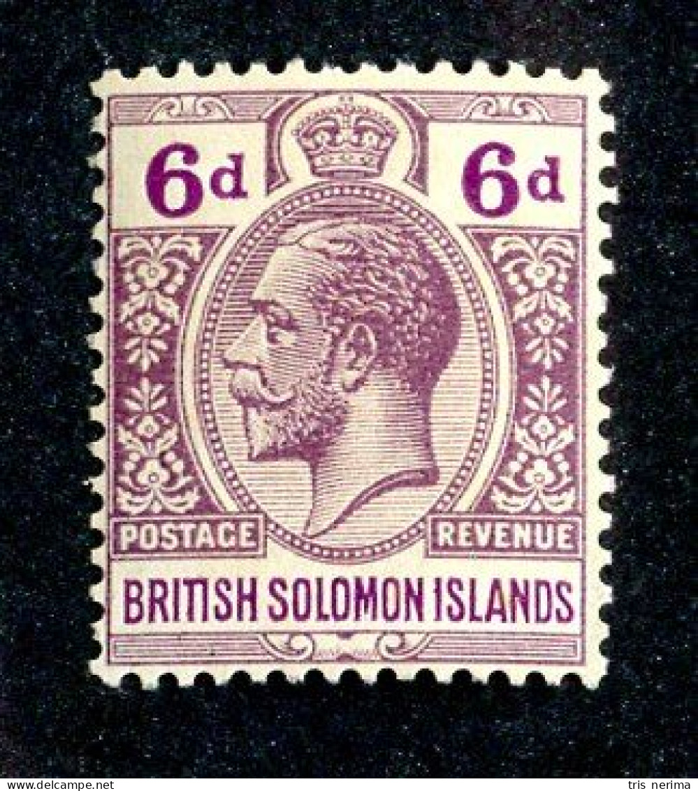 8109 BCXX 1914 Solomon Is Scott # 35 MNH** (offers Welcome) - British Solomon Islands (...-1978)