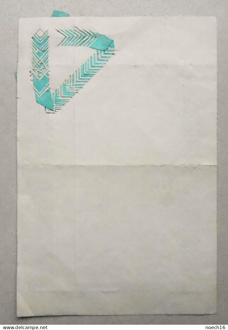 Papier à Lettre Dentelle. 1918, Evacuation De Roubaix. Courrier De Remerciements. - Manuskripte
